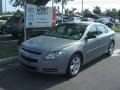 2009 Silver Moss Metallic Chevrolet Malibu LS Sedan  photo #1