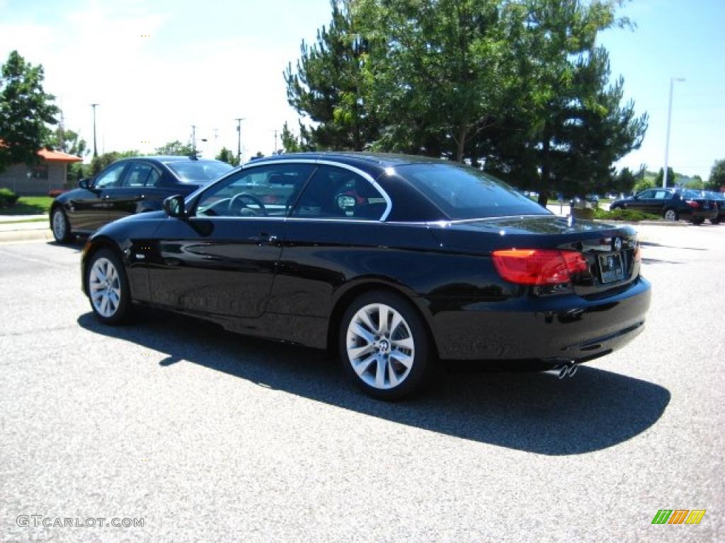 2011 3 Series 328i Convertible - Jet Black / Black Dakota Leather photo #3