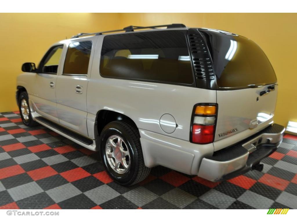 2004 Yukon XL Denali AWD - Silver Birch Metallic / Sandstone photo #4