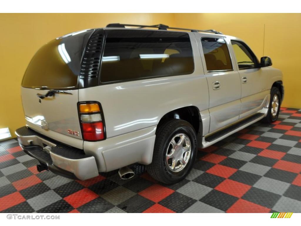 2004 Yukon XL Denali AWD - Silver Birch Metallic / Sandstone photo #6