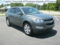 2010 Cyber Gray Metallic Chevrolet Traverse LT  photo #1