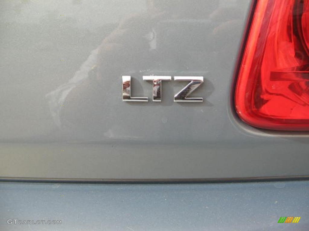 2009 Malibu LTZ Sedan - Silver Moss Metallic / Ebony/Brick photo #2