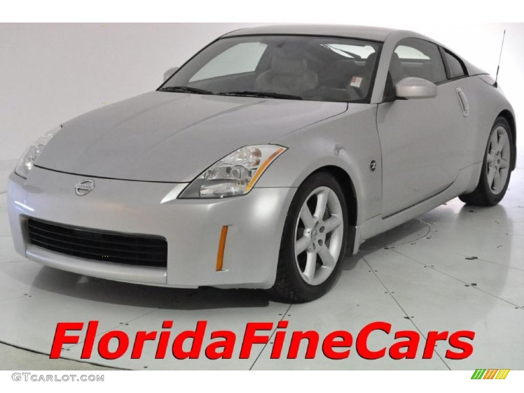 2003 350Z Coupe - Chrome Silver / Frost photo #1