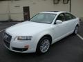 Ibis White - A6 3.2 quattro Sedan Photo No. 2