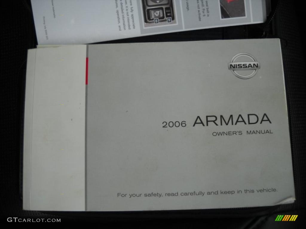 2006 Armada LE 4x4 - Galaxy Black / Graphite/Titanium photo #29
