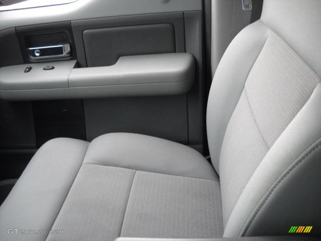 2004 F150 XLT SuperCrew 4x4 - Dark Shadow Grey Metallic / Dark Flint photo #23