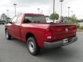 2010 Inferno Red Crystal Pearl Dodge Ram 1500 ST Quad Cab 4x4  photo #2