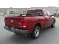 2010 Inferno Red Crystal Pearl Dodge Ram 1500 ST Quad Cab 4x4  photo #4