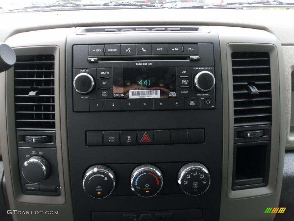 2010 Ram 1500 ST Quad Cab 4x4 - Inferno Red Crystal Pearl / Dark Slate/Medium Graystone photo #11