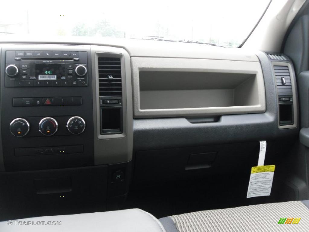 2010 Ram 1500 ST Quad Cab 4x4 - Inferno Red Crystal Pearl / Dark Slate/Medium Graystone photo #14