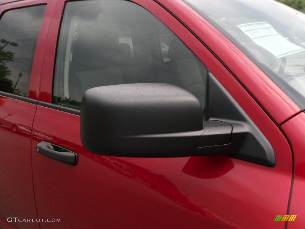 2010 Ram 1500 ST Quad Cab 4x4 - Inferno Red Crystal Pearl / Dark Slate/Medium Graystone photo #21