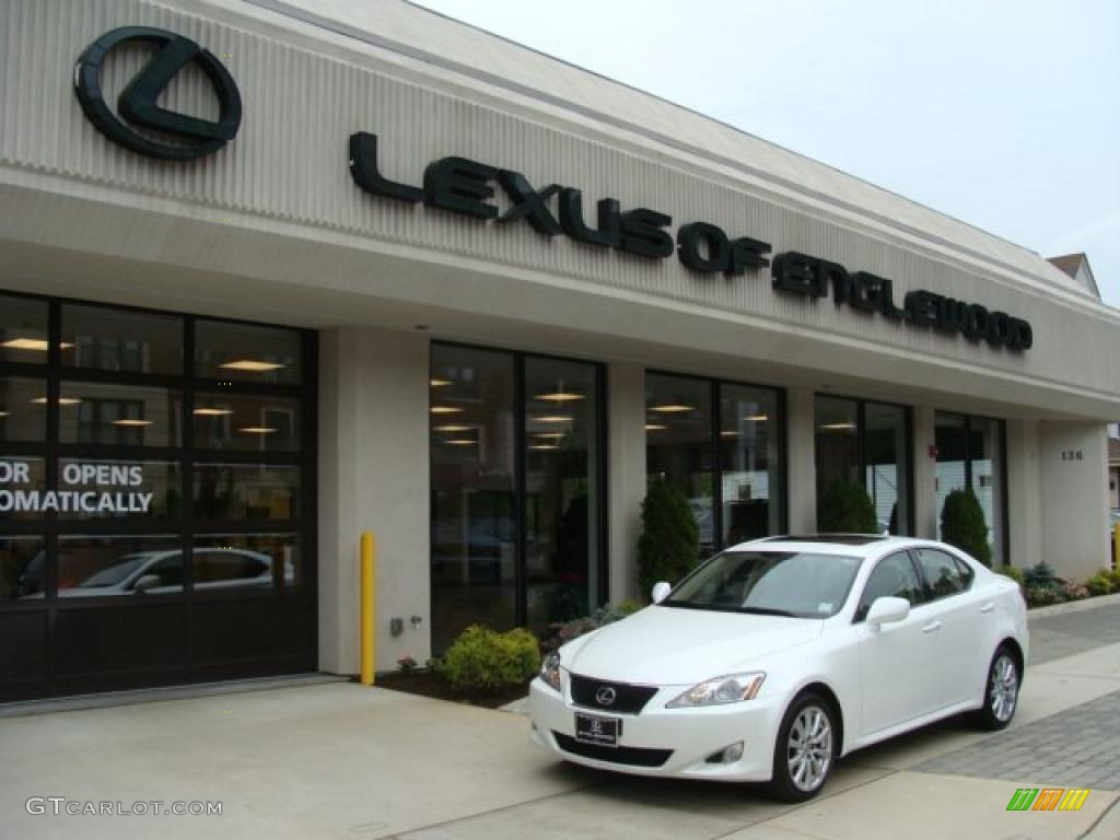 2008 IS 250 AWD - Starfire White Pearl / Cashmere Beige photo #1