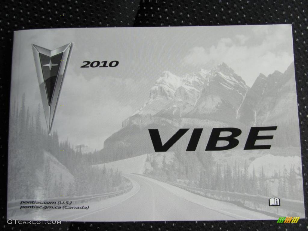 2010 Vibe AWD - Liquid Platinum Metallic / Ebony photo #10