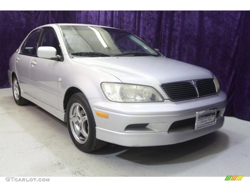 2002 Lancer OZ Rally - Munich Silver Metallic / Black photo #1