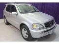 2002 Brilliant Silver Metallic Mercedes-Benz ML 320 4Matic  photo #1