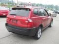 2004 Flamenco Red Metallic BMW X3 3.0i  photo #6