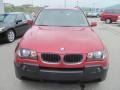 2004 Flamenco Red Metallic BMW X3 3.0i  photo #9