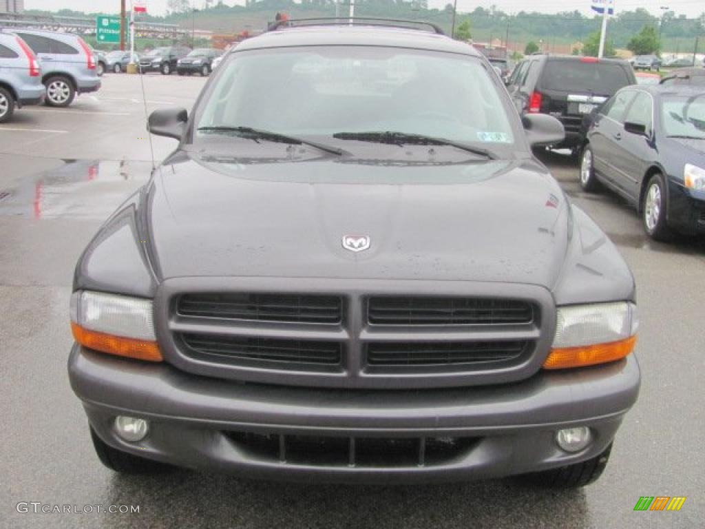 2002 Durango Sport 4x4 - Graphite Metallic / Dark Slate Gray photo #9