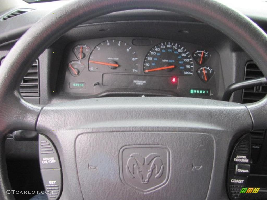 2002 Durango Sport 4x4 - Graphite Metallic / Dark Slate Gray photo #15