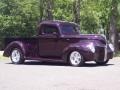 Dusk Purple Pearl Poly 1940 Ford Pickup Deluxe
