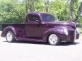 1940 Dusk Purple Pearl Poly Ford Pickup Deluxe  photo #18