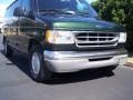 1999 Deep Emerald Green Metallic Ford E Series Van E150 XLT Passenger Access Van  photo #3