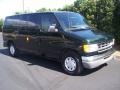 1999 Deep Emerald Green Metallic Ford E Series Van E150 XLT Passenger Access Van  photo #4