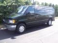 1999 Deep Emerald Green Metallic Ford E Series Van E150 XLT Passenger Access Van  photo #14