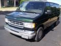 1999 Deep Emerald Green Metallic Ford E Series Van E150 XLT Passenger Access Van  photo #16