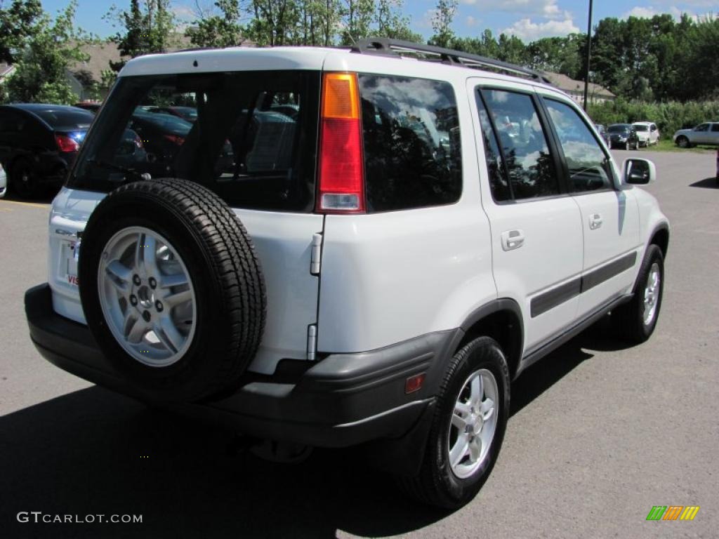 1999 CR-V EX 4WD - Taffeta White / Charcoal photo #2