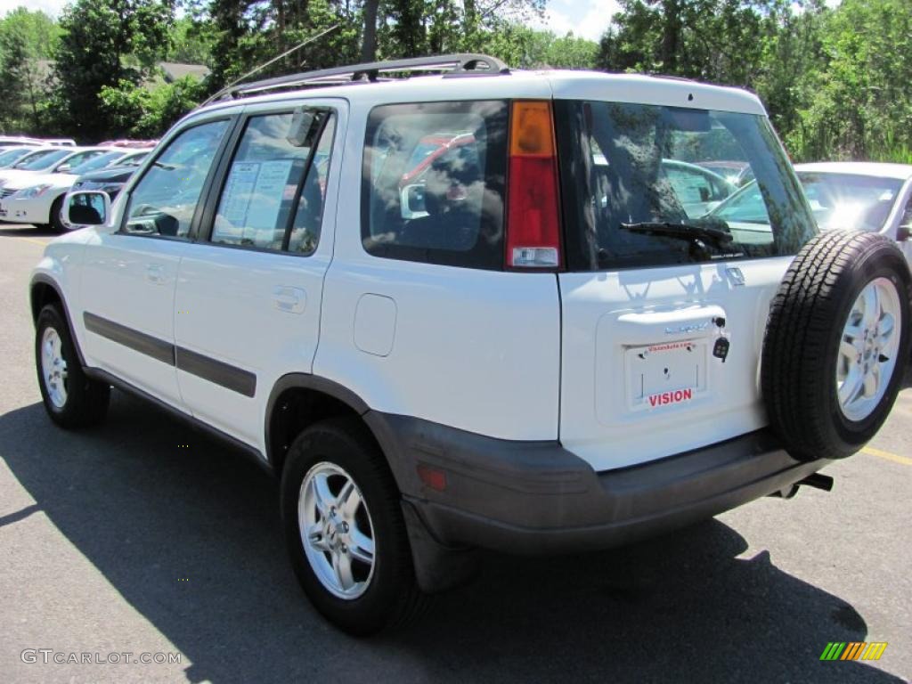 1999 CR-V EX 4WD - Taffeta White / Charcoal photo #12