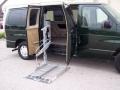 1999 Deep Emerald Green Metallic Ford E Series Van E150 XLT Passenger Access Van  photo #64