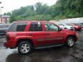 2002 Majestic Red Metallic Chevrolet TrailBlazer LS 4x4  photo #5