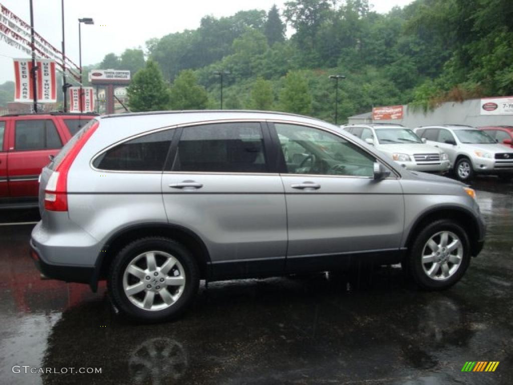 2008 CR-V EX-L 4WD - Whistler Silver Metallic / Gray photo #5