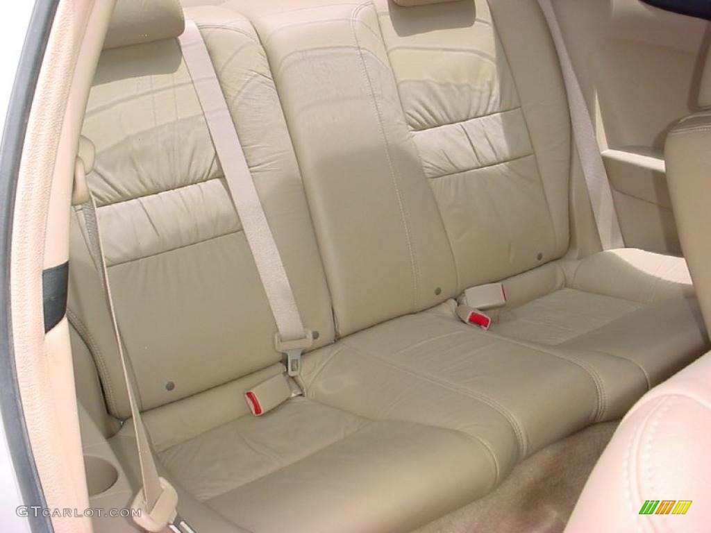 2003 Accord EX-L Coupe - Taffeta White / Ivory photo #18