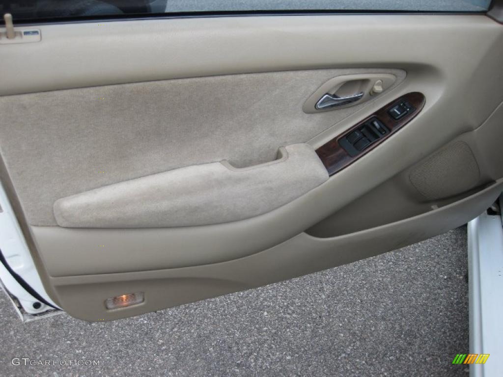 1999 Accord EX Coupe - Taffeta White / Ivory photo #3