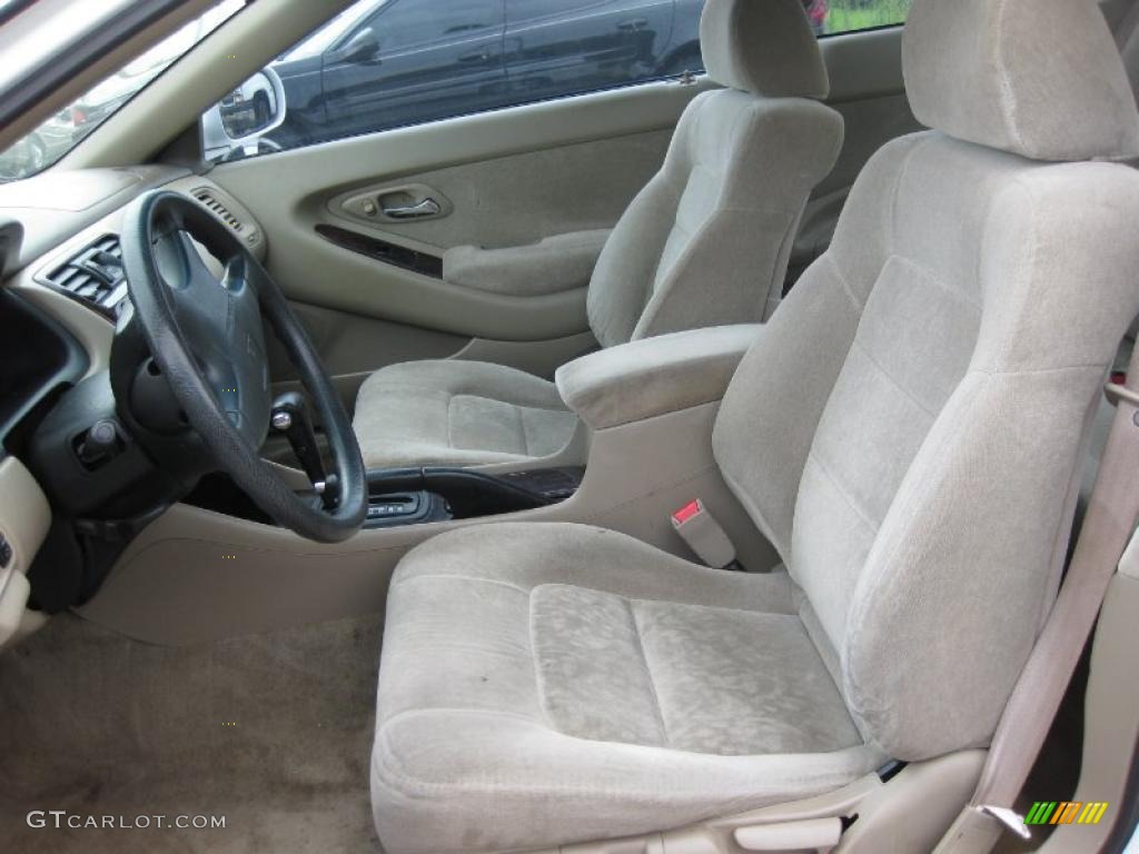 1999 Accord EX Coupe - Taffeta White / Ivory photo #4