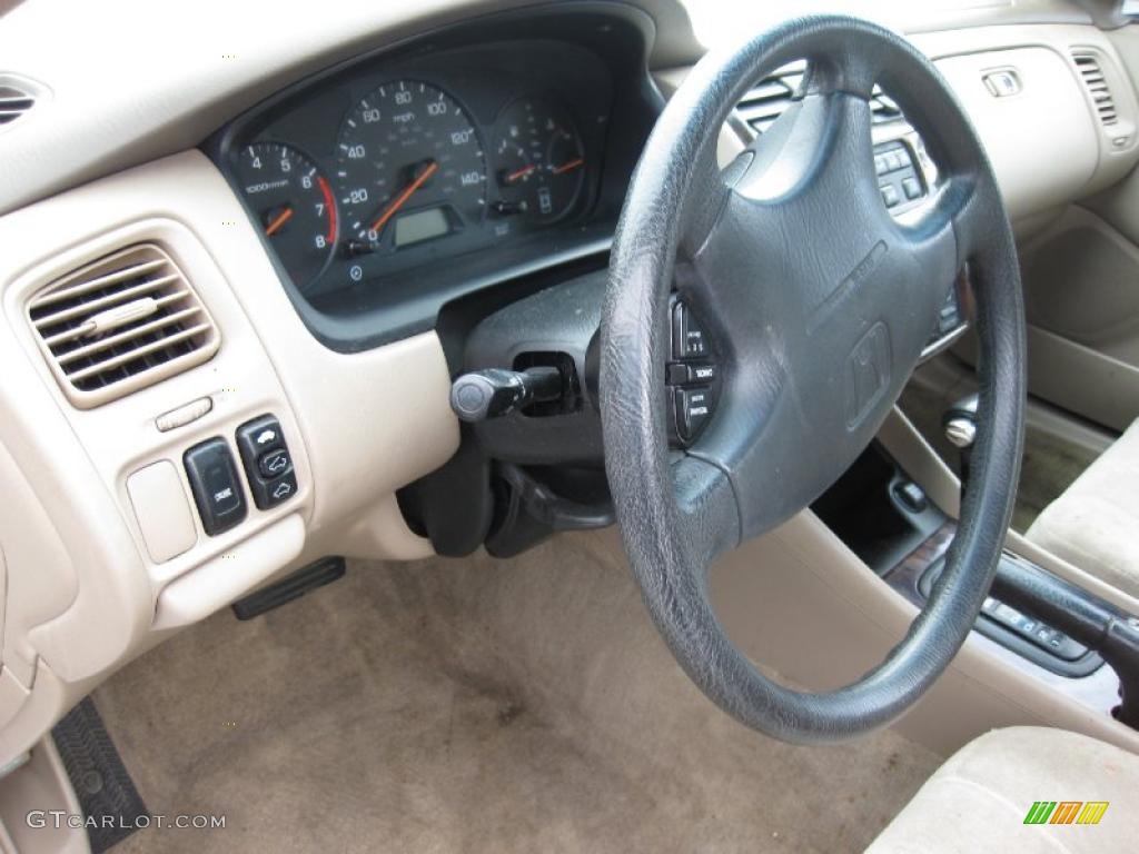 1999 Accord EX Coupe - Taffeta White / Ivory photo #5