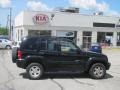 2003 Black Clearcoat Jeep Liberty Limited 4x4  photo #2