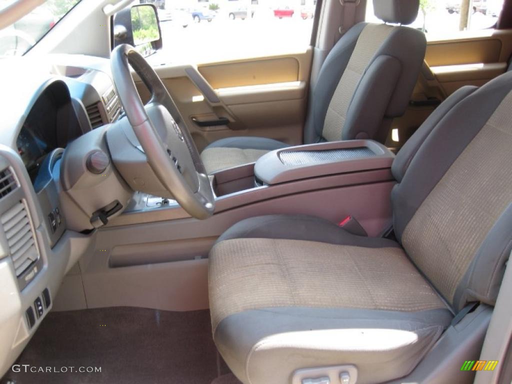 2004 Titan SE Crew Cab - Copper / Sand/Steel photo #12