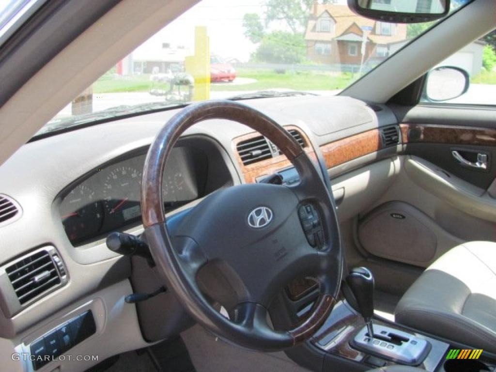 2004 XG350 L Sedan - Celadon Green Metallic / Gray photo #9