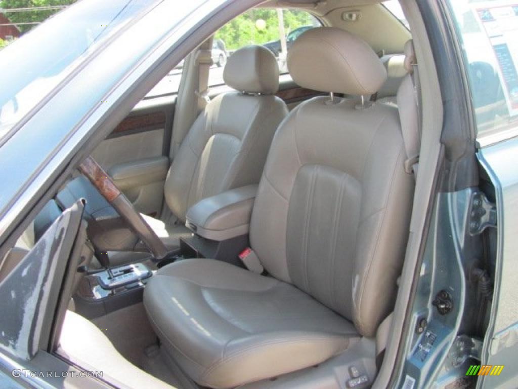 2004 XG350 L Sedan - Celadon Green Metallic / Gray photo #11
