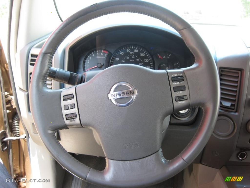 2004 Titan SE Crew Cab - Copper / Sand/Steel photo #17