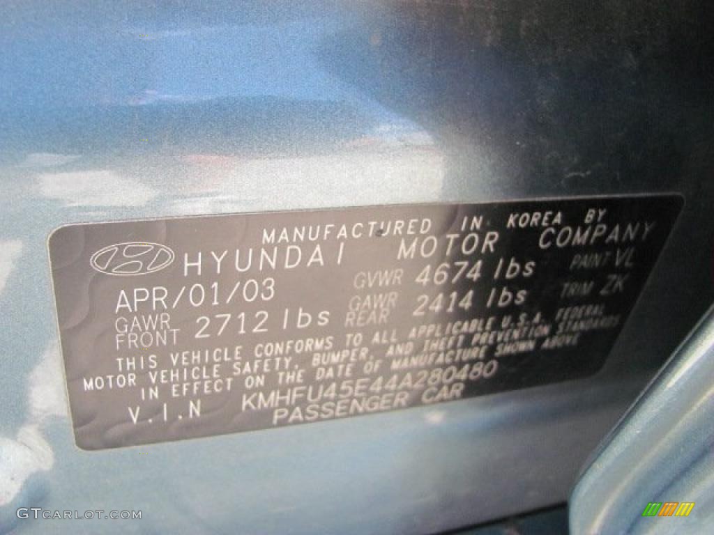 2004 XG350 L Sedan - Celadon Green Metallic / Gray photo #14