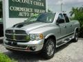 2005 Bright Silver Metallic Dodge Ram 1500 SLT Quad Cab 4x4  photo #3