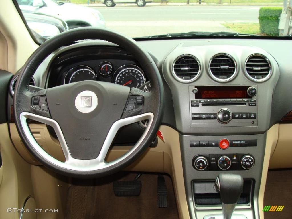 2008 Saturn VUE XE 3.5 AWD Tan Dashboard Photo #31263976