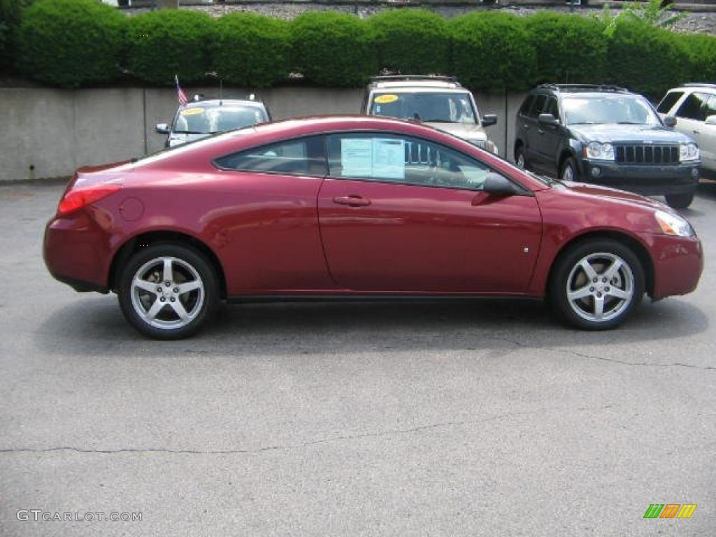 2009 G6 GT Coupe - Performance Red Metallic / Light Taupe photo #7