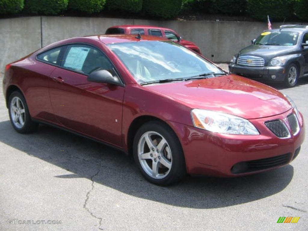 2009 G6 GT Coupe - Performance Red Metallic / Light Taupe photo #8