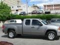 2008 Steel Gray Metallic GMC Sierra 1500 SLE Extended Cab 4x4  photo #7