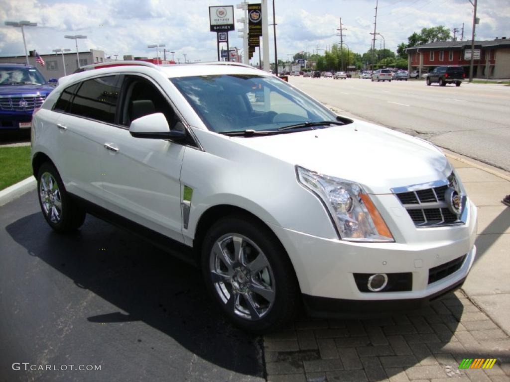 2010 SRX 4 V6 Turbo AWD - Platinum Ice Tricoat / Titanium/Ebony photo #3